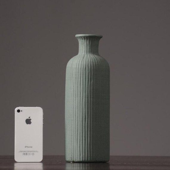 Classic Bottle Shaped Ceramic Vases